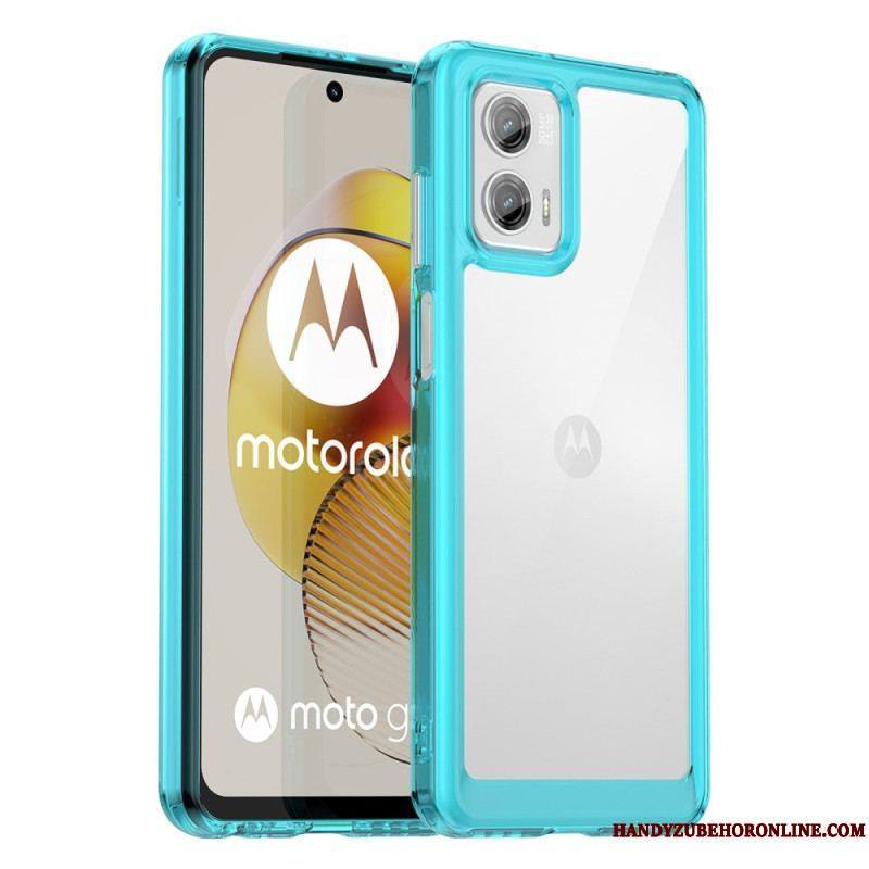 Coque Moto G73 5G Hybride Transparente