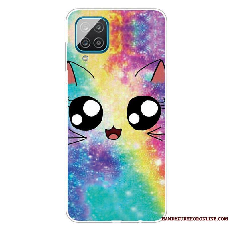 Coque Samsung Galaxy A12 / M12 Chat Cartoon