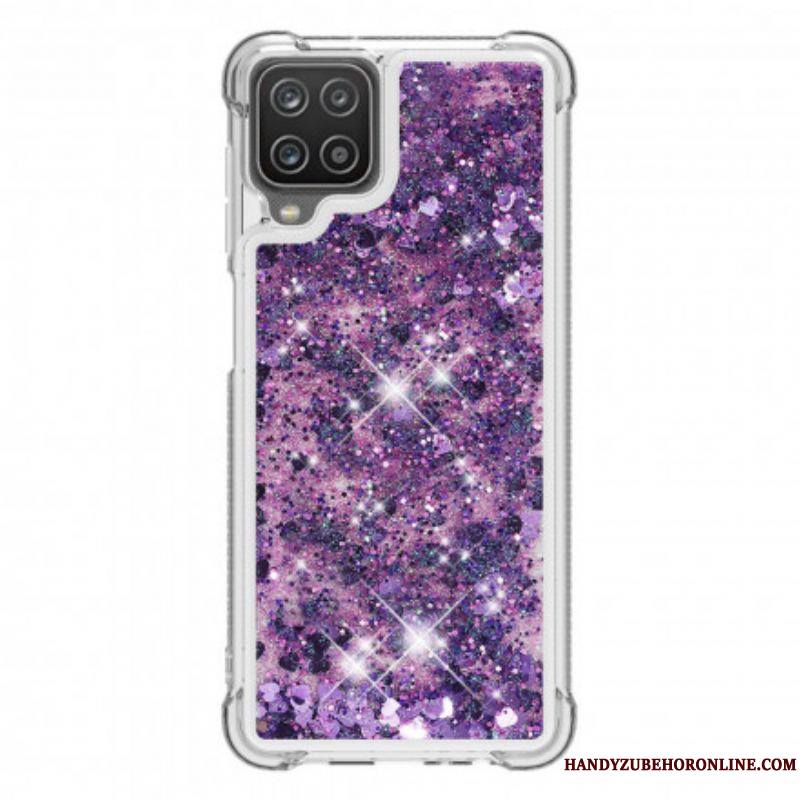 Coque Samsung Galaxy A12 / M12 Désire Paillettes