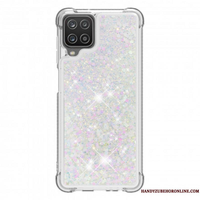 Coque Samsung Galaxy A12 / M12 Désire Paillettes