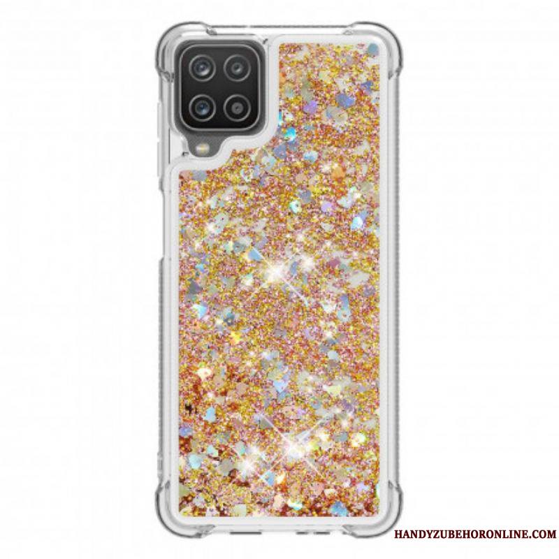 Coque Samsung Galaxy A12 / M12 Désire Paillettes