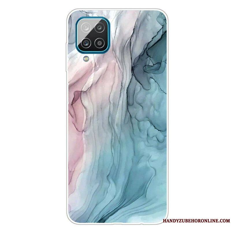 Coque Samsung Galaxy A12 / M12 Marbre Coloré