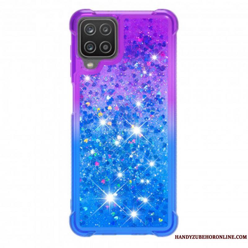 Coque Samsung Galaxy A12 / M12 Paillettes Colors