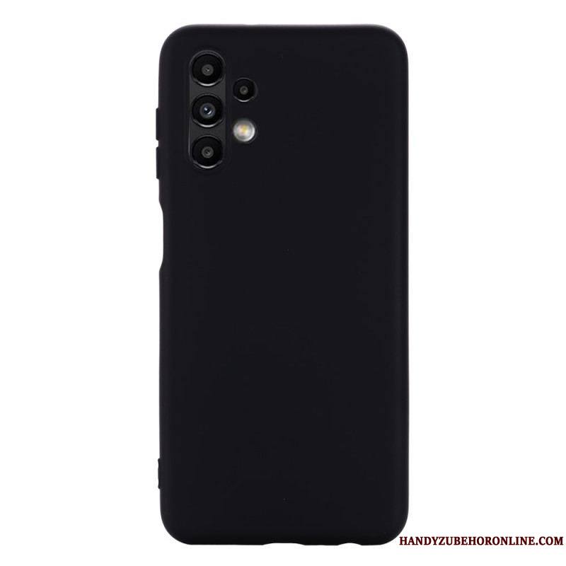 Coque Samsung Galaxy A13 Silicone Liquide avec Lanière