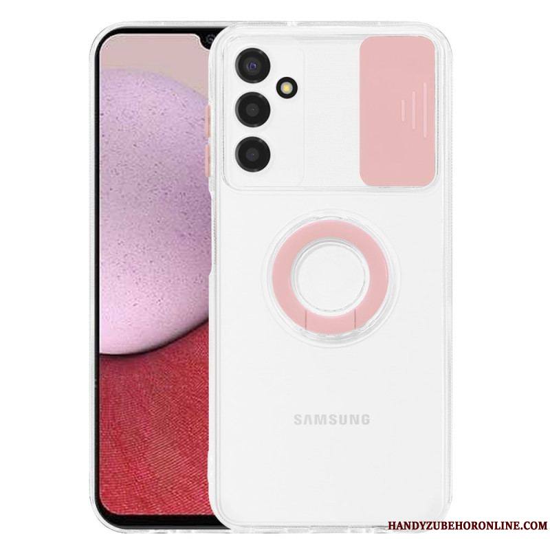 Coque Samsung Galaxy A14 5G / A14 Transparente avec Anneau-Support