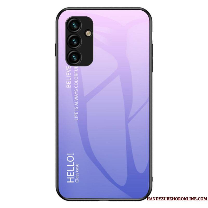 Coque Samsung Galaxy A14 5G / A14 Verre Trempé Hello