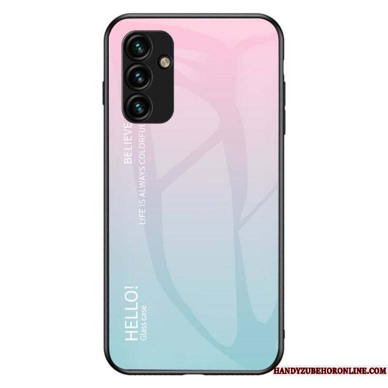 Coque Samsung Galaxy A14 5G / A14 Verre Trempé Hello