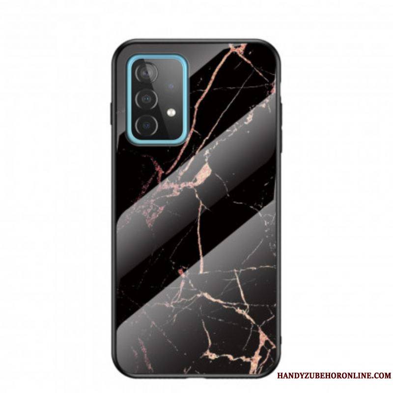 Coque Samsung Galaxy A52 4G / A52 5G / A52s 5G Verre Trempé Marble Colors