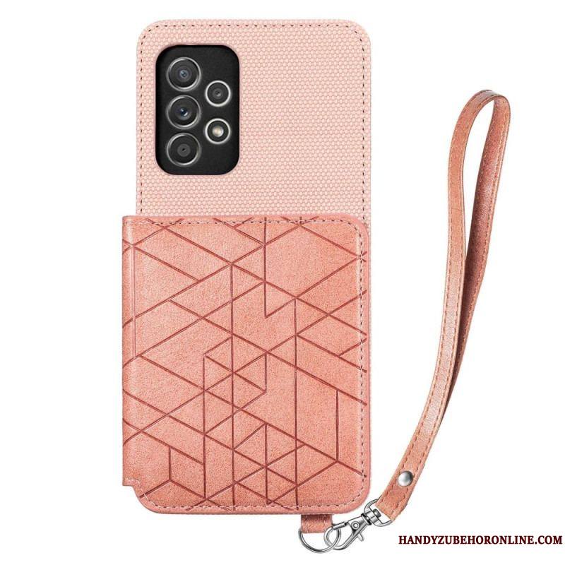 Coque Samsung Galaxy A53 5G Porte-Cartes à Lanière