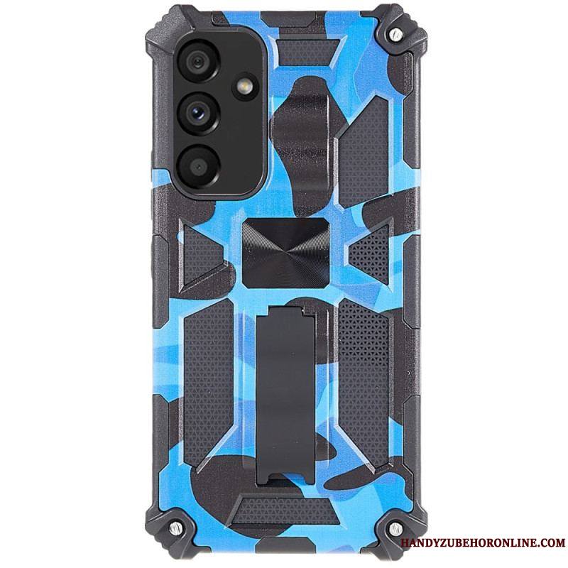 Coque Samsung Galaxy A54 5G Camouflage Support Amovible