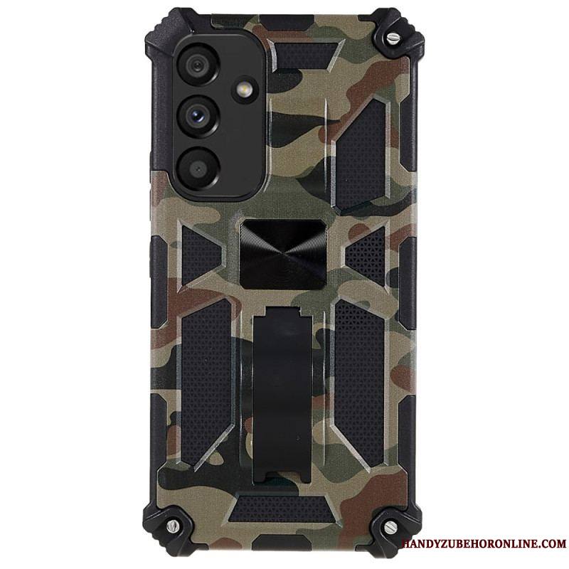 Coque Samsung Galaxy A54 5G Camouflage Support Amovible