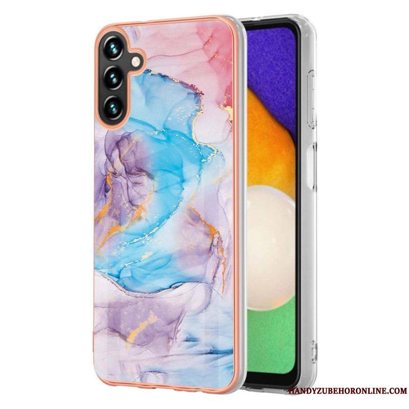 Coque Samsung Galaxy A54 5G Marbre Aquarelle