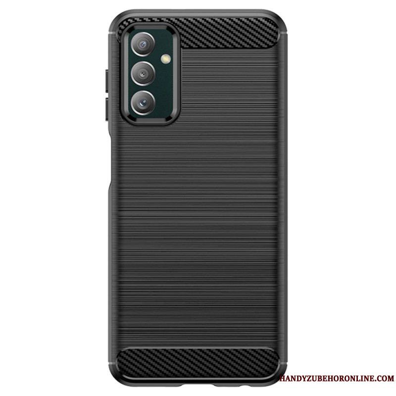 Coque Samsung Galaxy M13 Fibre Carbone Brossée