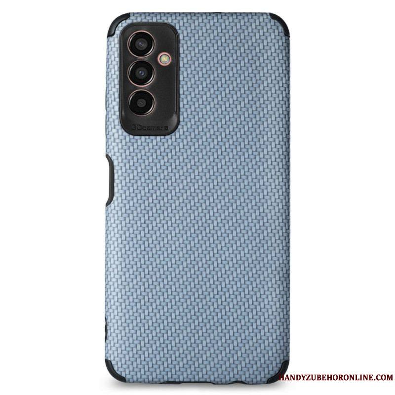 Coque Samsung Galaxy M13 Fibre Carbone Coins Renforcés