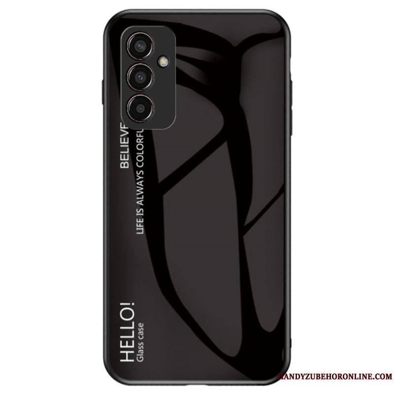 Coque Samsung Galaxy M13 Verre Trempé Hello