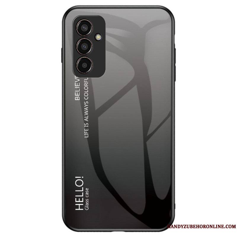 Coque Samsung Galaxy M13 Verre Trempé Hello