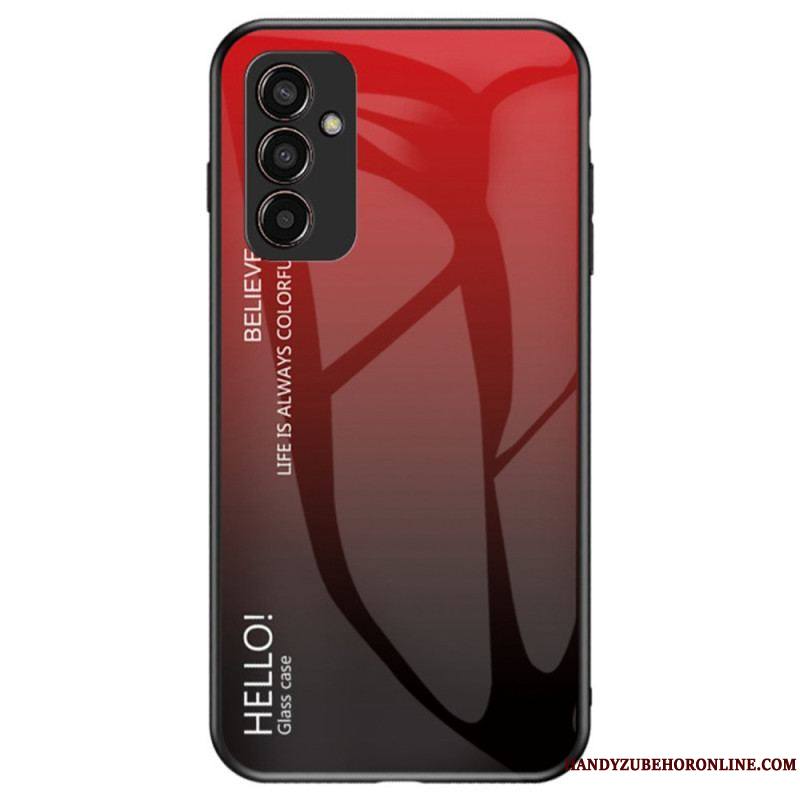 Coque Samsung Galaxy M13 Verre Trempé Hello