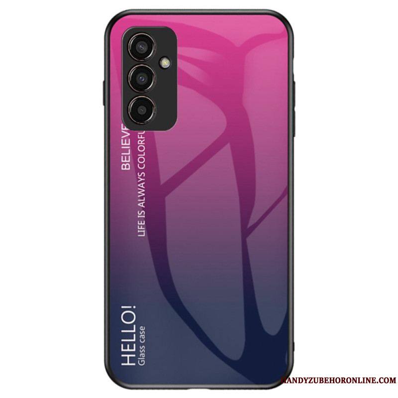 Coque Samsung Galaxy M13 Verre Trempé Hello