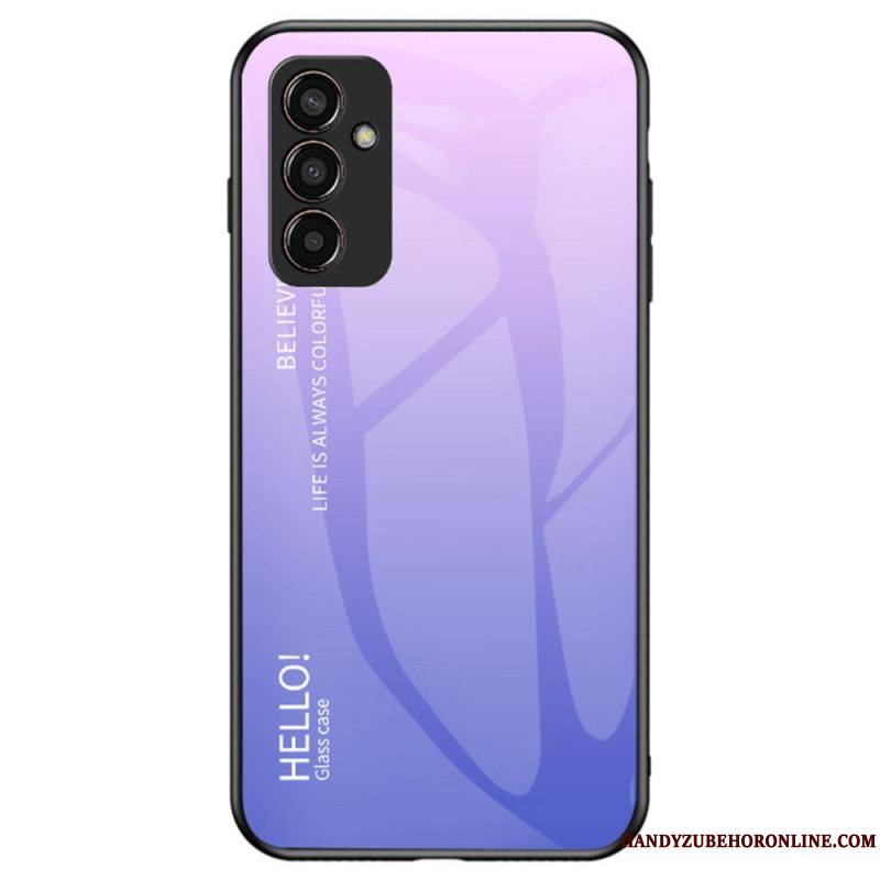 Coque Samsung Galaxy M13 Verre Trempé Hello