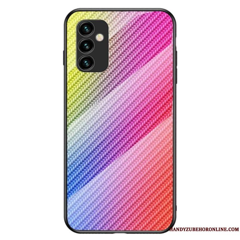 Coque Samsung Galaxy M23 5G Verre Trempé Fibre Carbone