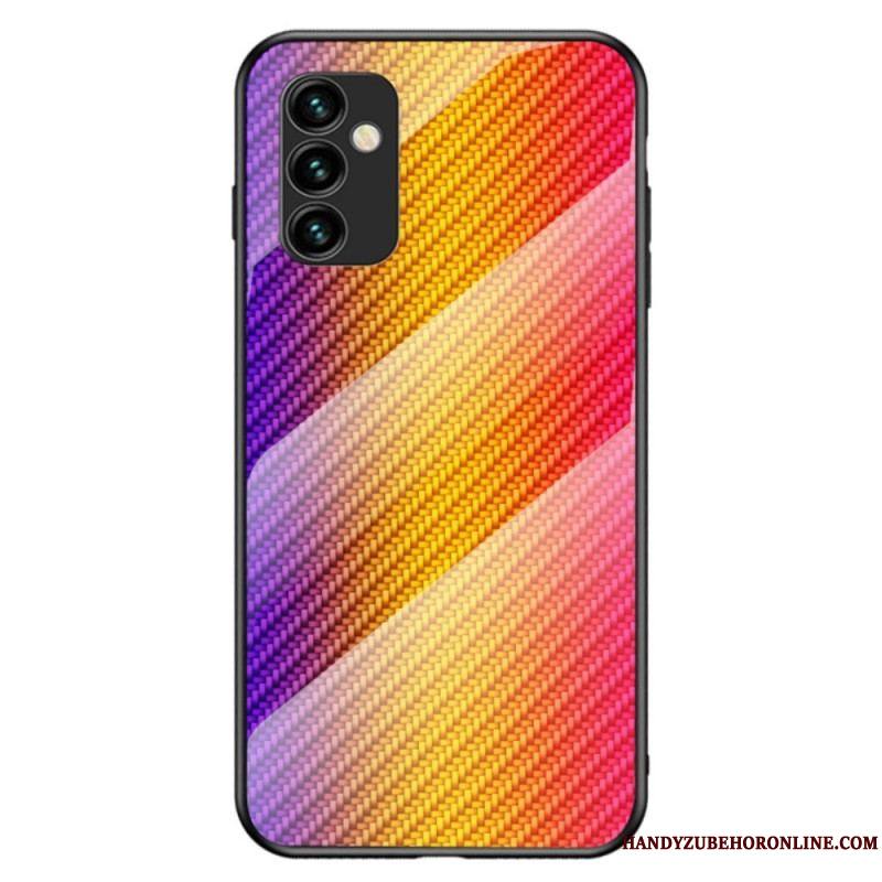 Coque Samsung Galaxy M23 5G Verre Trempé Fibre Carbone