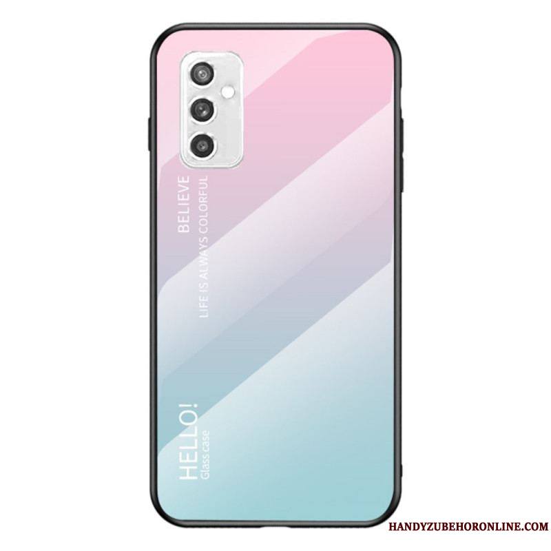 Coque Samsung Galaxy M52 5G Verre Trempé Hello