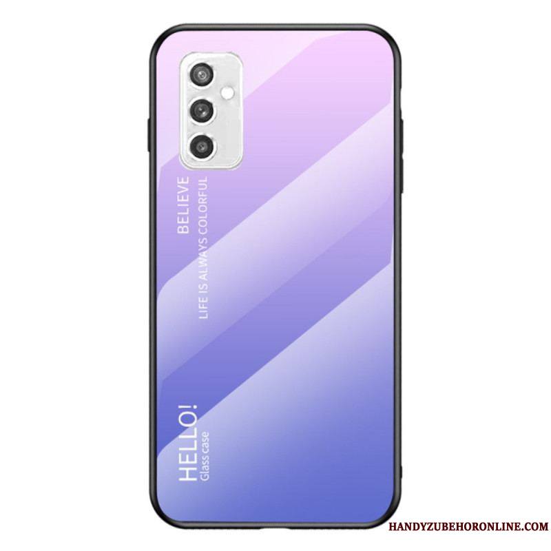 Coque Samsung Galaxy M52 5G Verre Trempé Hello