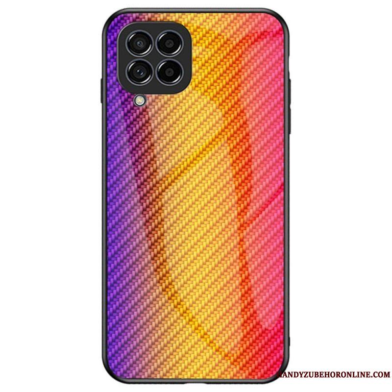 Coque Samsung Galaxy M53 5G Verre Trempé Fibre Carbone