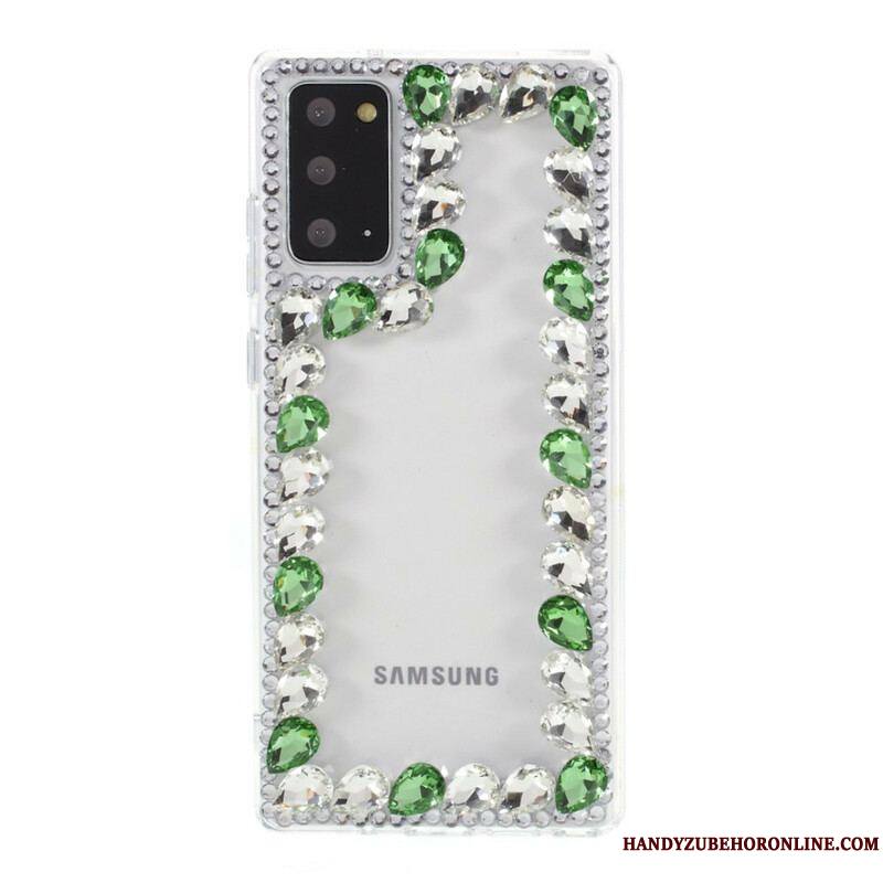 Coque Samsung Galaxy Note 20 Contour Strass