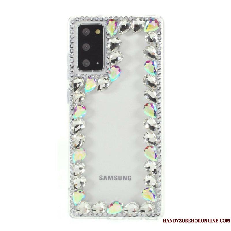 Coque Samsung Galaxy Note 20 Contour Strass