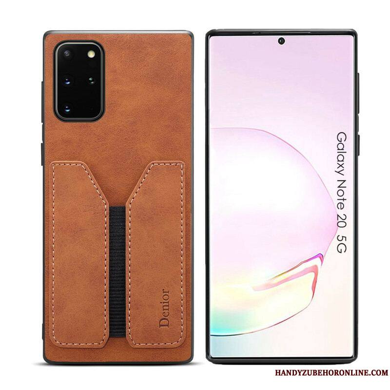 Coque Samsung Galaxy Note 20 Porte Cartes Élastique Denior