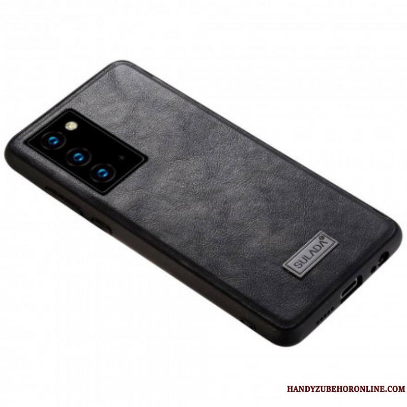 Coque Samsung Galaxy Note 20 SULADA Effet Cuir