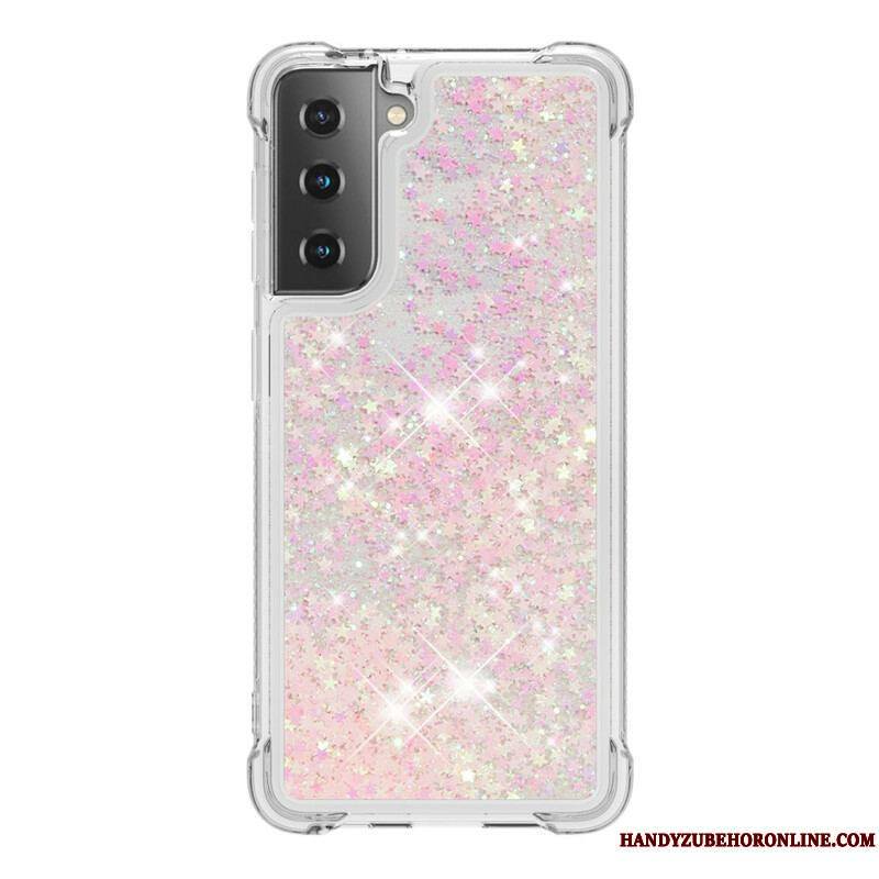 Coque Samsung Galaxy S21 5G Désires Paillettes