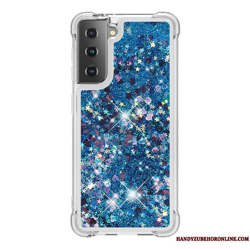 Coque Samsung Galaxy S21 5G Désires Paillettes