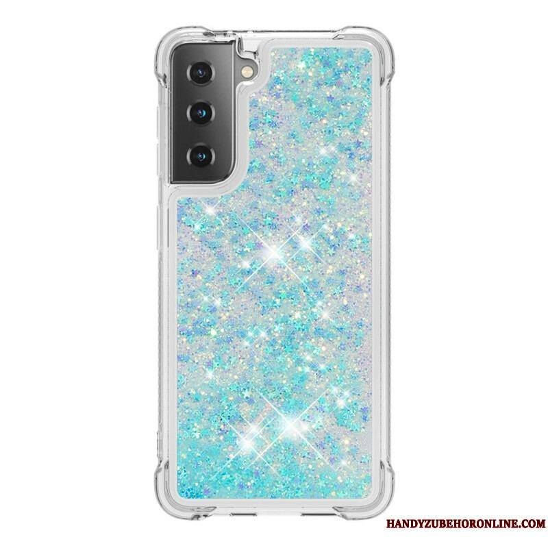 Coque Samsung Galaxy S21 5G Désires Paillettes