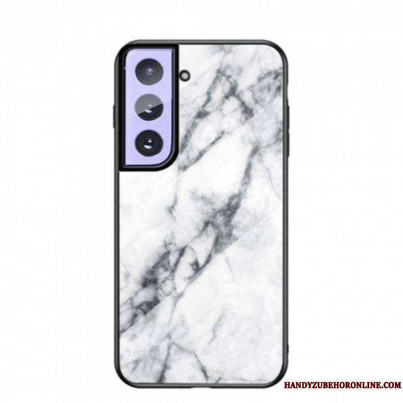 Coque Samsung Galaxy S21 5G Verre Trempé Marble Colors