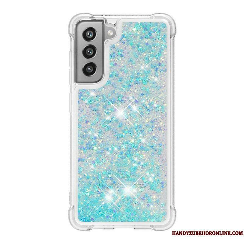 Coque Samsung Galaxy S21 FE Désires Paillettes