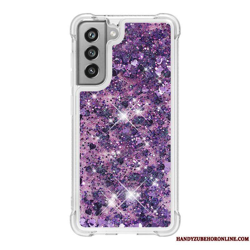 Coque Samsung Galaxy S21 FE Désires Paillettes