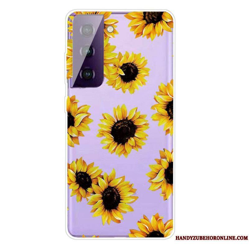 Coque Samsung Galaxy S21 FE Fleurs Graphiques