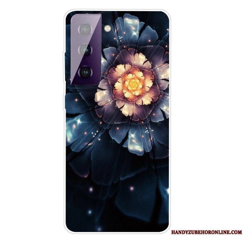 Coque Samsung Galaxy S21 FE Flexible Fleurs