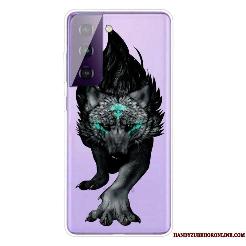 Coque Samsung Galaxy S21 FE Loup Royal