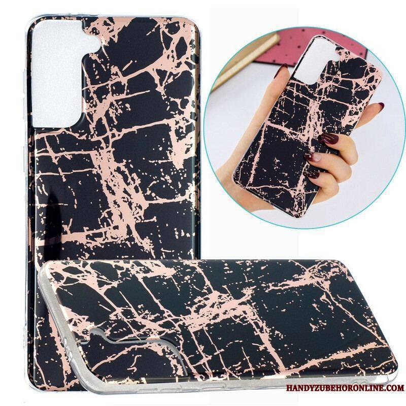 Coque Samsung Galaxy S21 Plus 5G Marbre Design Ultra