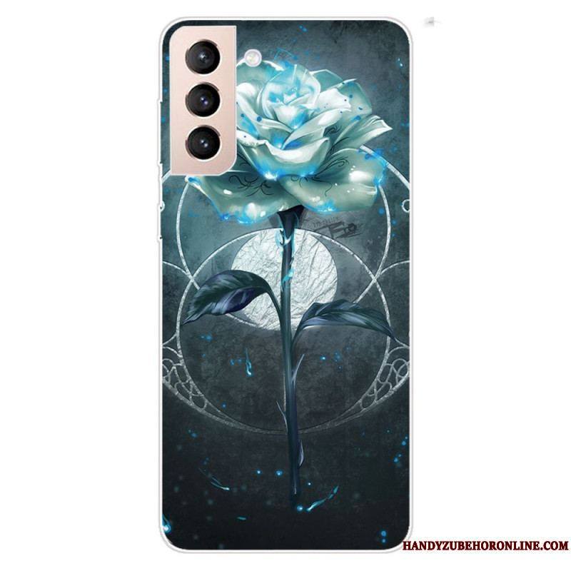 Coque Samsung Galaxy S22 5G Flexible Fleurs