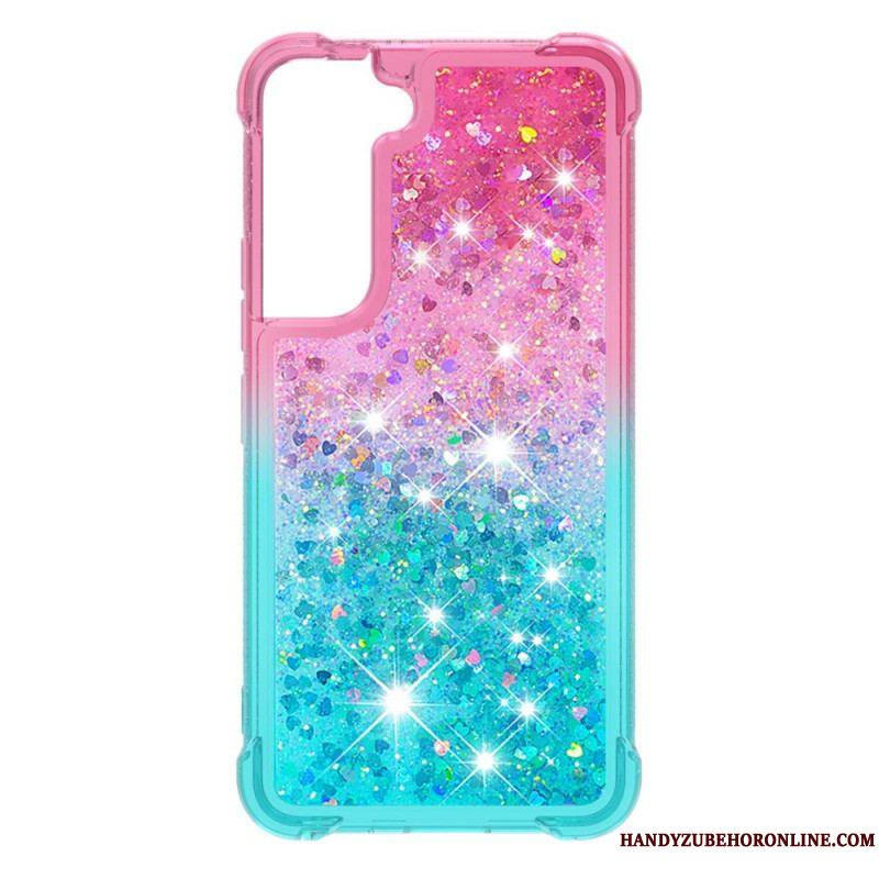 Coque Samsung Galaxy S22 5G Paillettes Colors