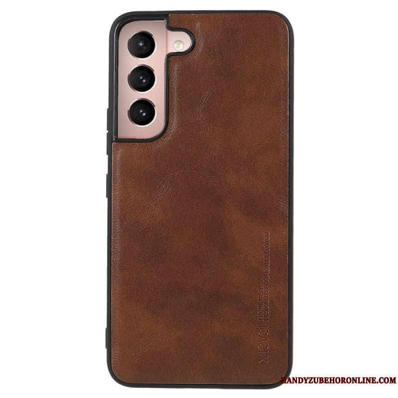 Coque Samsung Galaxy S22 5G X- Level Effet Cuir Vintage