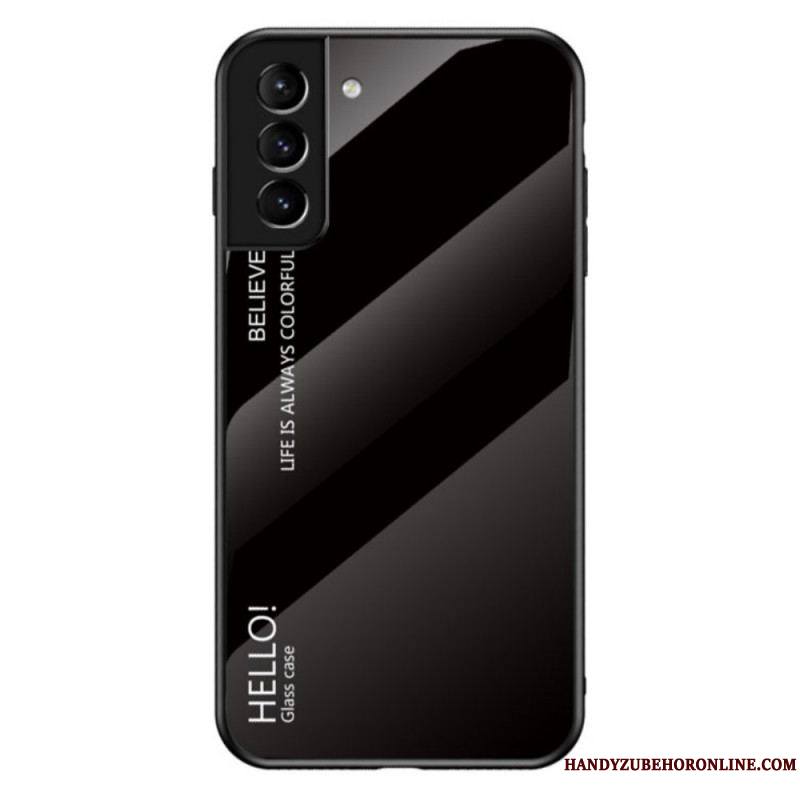 Coque Samsung Galaxy S22 Plus 5G Verre Trempé Hello