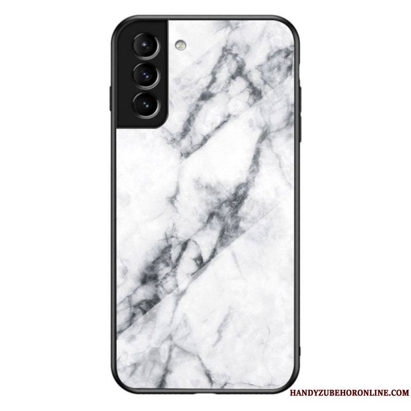 Coque Samsung Galaxy S22 Plus 5G Verre Trempé Marble Colors