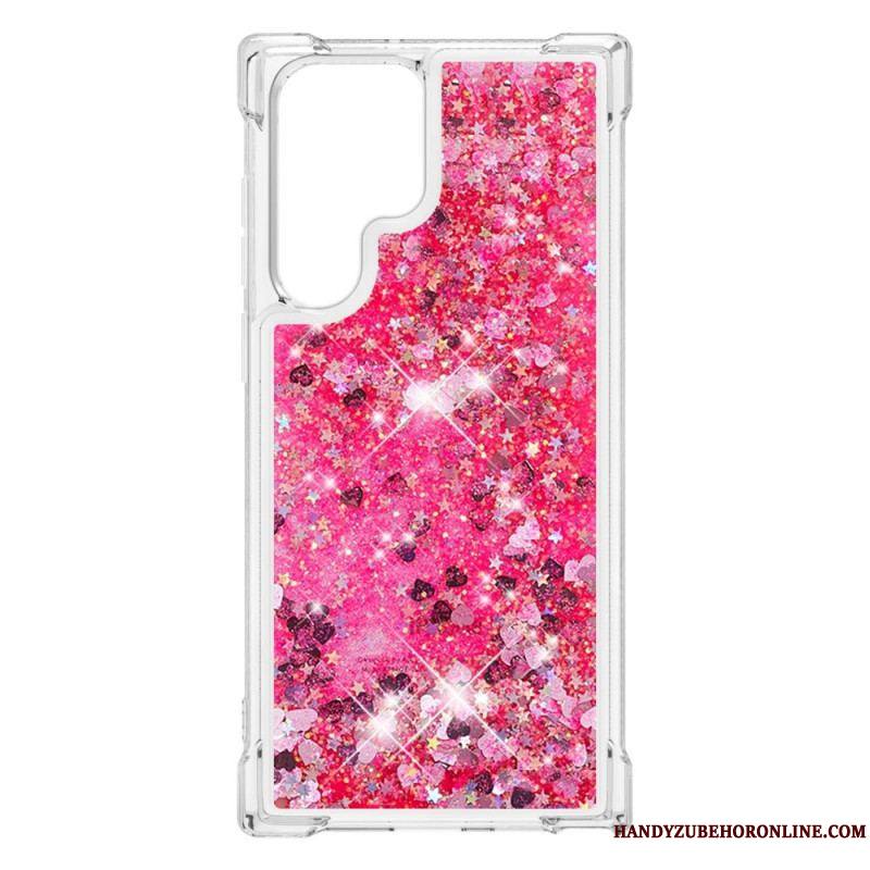 Coque Samsung Galaxy S22 Ultra 5G Désires Paillettes