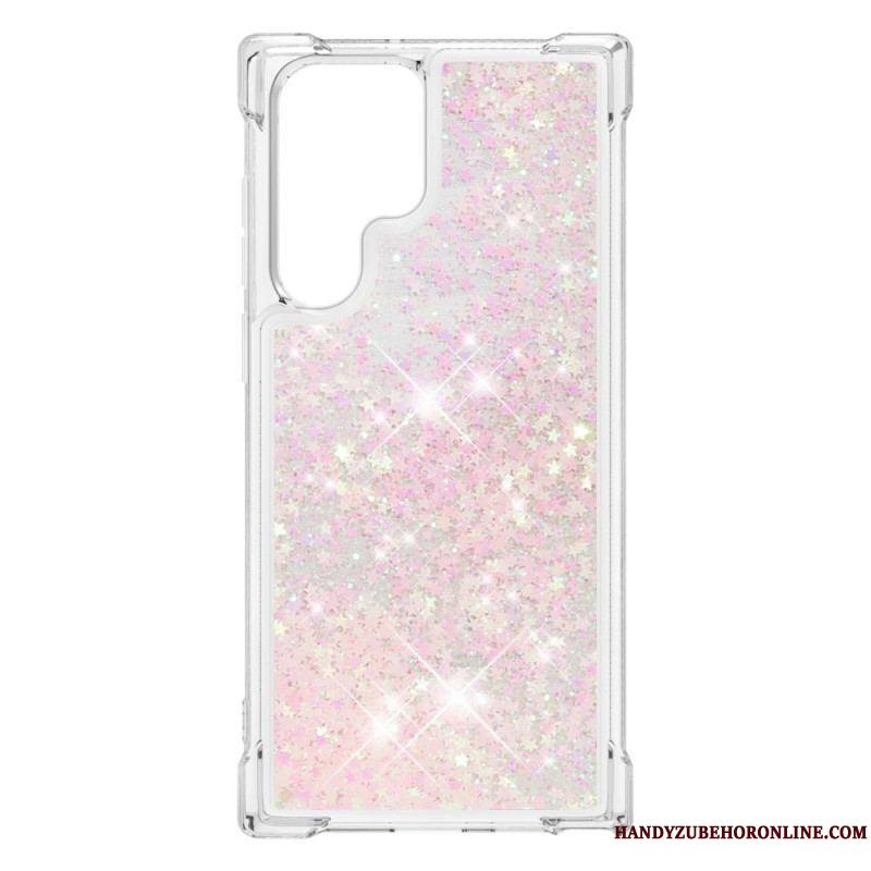 Coque Samsung Galaxy S22 Ultra 5G Désires Paillettes