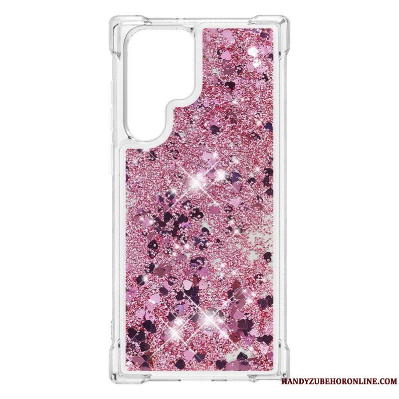 Coque Samsung Galaxy S22 Ultra 5G Désires Paillettes